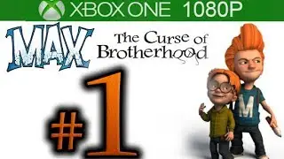 Max The Curse of Brotherhood Walkthrough Part 1 [1080p HD Xbox One] - No Commentary - Chapter 1 FULL