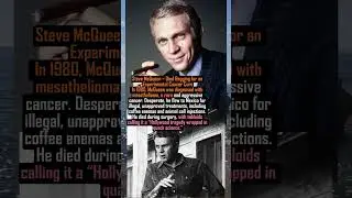 Steve McQueen &ndash; Died Begging for an Experimental Cancer Cure #facts #new #history #hollywood #love