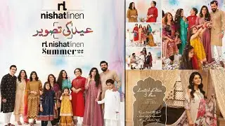 Nishat Linen Eid Collection 2022 | Nishat Eid ki Tasweer New Summer Unstitched Collection 2022