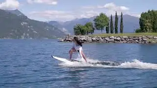 Surfing on the YuJet Surfer XT