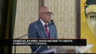 FTS 8:30 13-08: Venezuelan pres. signs decree to create cybersecurity council
