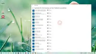 Windows 10: Taskleiste - Symbole ein- oder ausblenden