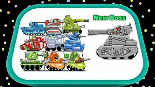 New Boss Attack Merge Army Tank Battle | Tank Evolution WW2 War Challenge Fight