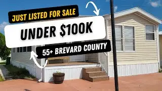 55+ Brevard County Home For Sale Under $100K