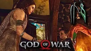 Freya destroys Atreus's Mistletoe Arrows. God of War