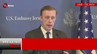 US National Security Advisor Jake Sullivan holds press conference on Gaza in Tel Aviv | QNews