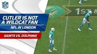 Jay Cutler is NOT About this Wildcat Formation | Saints vs. Dolphins | NFL in London