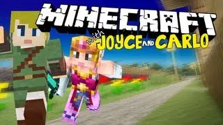Minecraft with Joyce and Carlo #2: WOLFIE!