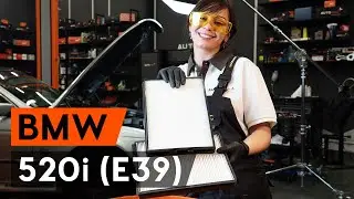 Wie BMW 520i (E39) Innenraumfilter / Pollenfilter wechseln [AUTODOC TUTORIAL]