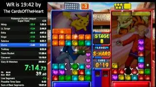 Pok&eacute;mon Puzzle League Super Hard Speedrun in 17:41