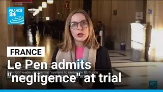 Le Pen admits 
