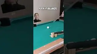 Billiards Training Aid called the ROCK-IT LAUNCHER #billiards #poolplayer #8ballpool #9ball #pool
