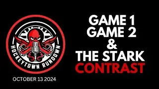 DETROIT RED WINGS HOCKEY RETURNS | THE STARK CONTRAST OF GAMES 1&2 | ALBERT JOHANNSON'S NHL DEBUT