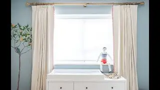 Blinds.com Nursery Window Treatments Reveal with The House that Lars Built