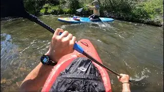 Kayaking down the Colorado River