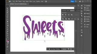 How to Create Dripping Candy Text in Adobe Illustrator | New Generate Shape Feature Tutorial