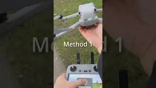 🔥DJI Air 3s: How to Hand-Launch, TIPS! 🚀#dji #drone #shorts