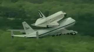 Space Shuttle Enterprise Taken to Museum in New York