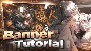How To Make Anime GFX Banner On Android/IOS | IbisPaintX Tutorial