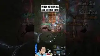 When you find a 4ga unique ring | Diablo 4 #diabloiv