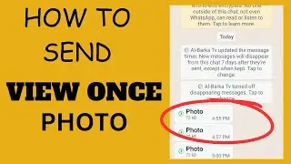 How to send view once photo on WhatsApp  | Mastering WhatsApp privacy