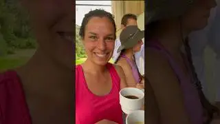 COFFEE TOUR Deep In The Peruvian Jungle! ☕️ #salkantaytrek #peru #southamerica #coffee #hike #shorts