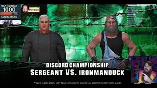 Discord Championship Showdown &ndash; Sergeant Cakes vs Iron Man Duck - MVW Full Match