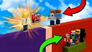 Dominating Minecraft BRIDGES with a 1v1, 2v2, and 4v4 Winstreak!
