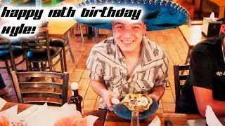 HAPPY LATE BIRTHDAY KYLE 18TH!!