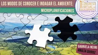 Taller: Los modos de indagar el ambiente: las TIC  y las microplanificaciones