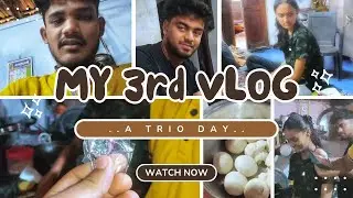 🎥 A Day with Trio | Cooking, Dancing, Singing & Pure Vibes at Home 🏡✨