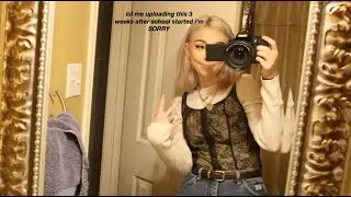 first day of school grwm HAHA