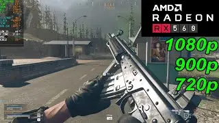 Call of Duty : Warzone Season 3 - RX 560 4GB - 1080p, 900p, 720p