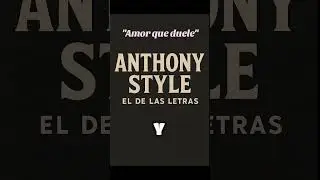 🇩🇴 Anthony Rodriguez 🇩🇴  Amor que duele.. 