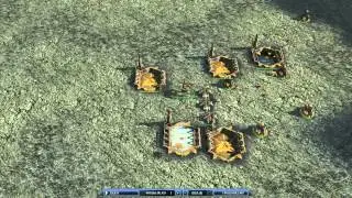 Supreme Commander 2 3vs3 Cybrans contre Terriens