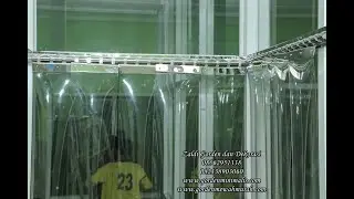 Tutorial cara pemasangan gorden plastik PVC Strip Curtain untuk pabrik rumah sakit cold storage dapu