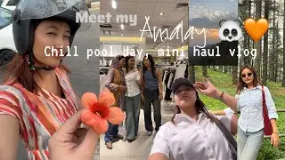 Meet my Amalay🐼❤️‍🩹/ chill pool day / mini haul vlog 🛍️