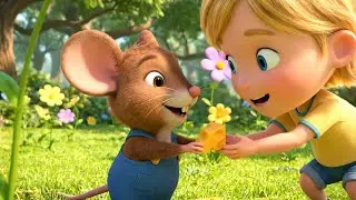 Little Mouse Chased a Dancing Cheese 🐭 | Nursery Rhymes for Kids & Baby Songs
