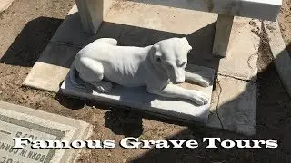 FAMOUS GRAVE TOUR: 2 Munchkins, 1 Keystone Kop & Others At Greenwood Memorial In San Diego, CA