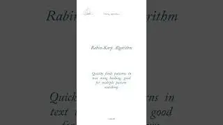RabinKarp Algorithm