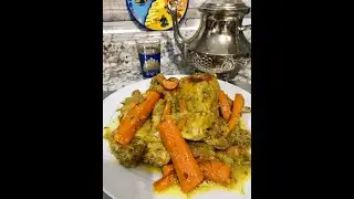 MOROCCAN FOOD | Hard Chicken with Carrots