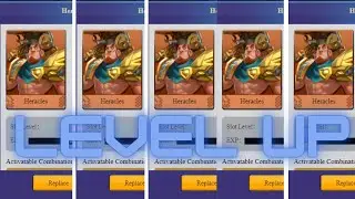 Dehero finally have a full deck and  how to level up characters with HEROES  NFT