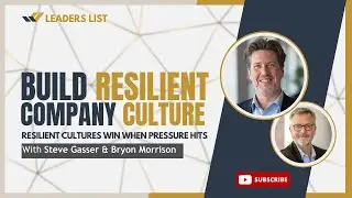 Building a Resilient Company Culture with Steve Gasser of Vivid Image, Inc.