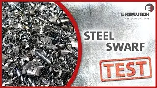 SHREDDING TEST | different steel swarf | Erdwich Zerkleinerungs-Systeme GmbH