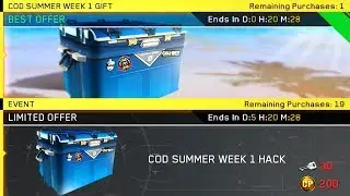 *NEW* OPENING ALL 20 SUMMER WEEK 1 HACKS | INFINITE WARFARE | QUARTERMASTER HACK