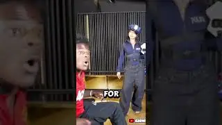 Speed gets pressed by a Fake Police and get arrested by Baddie😭👀 #ishowspeed #fake #police#arrested
