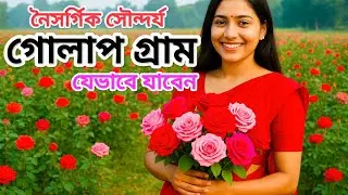 ঢাকার কাছে লুকানো গোলাপ গ্রাম | Hidden Village You Must See
