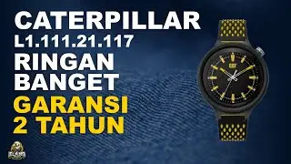 CAT L1.111.21.117 : JAM TANGAN CATERPILLAR RINGAN BANGET GARANSI 2 TAHUN TERBARU (2025)