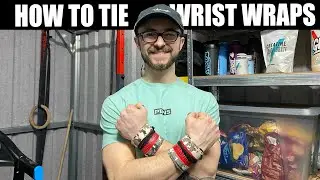 How to Tie Wrist Wraps | Calishredx #Shorts