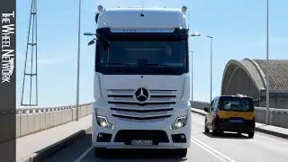 2019 Mercedes-Benz Actros Gigaspace &ndash; Driving Footage | Media Event Barcelona